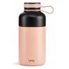 Termoláhev s infuzérem Lékué Insulated Bottle To Go 300/500 ml | lososová