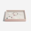 Box na náramky Stackers Blush Classic 6 Charm Bracelet Layer | růžová