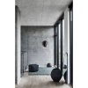 Nástěnné zrcadlo kulaté Muubs Copenhagen L | černá