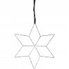 99071 dekoracni kovova hvezda star trading lolly 40 cm 54x led chromova