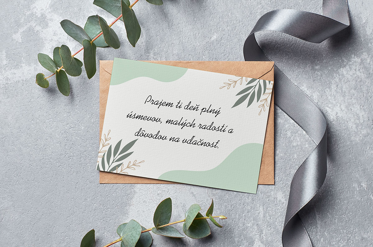 Hotové texty do prianí: Blahoželania k narodeninám, MDŽ, Vianociam aj výročiam