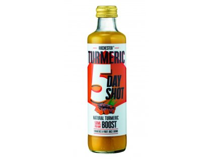 5 dnovy vitaminovy napoj rochester shot kurkuma 250ml