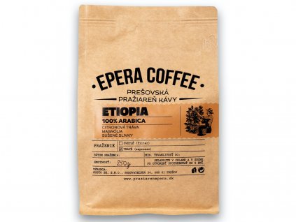 cerstvo prazena kava epera coffee etiopia 250g 1