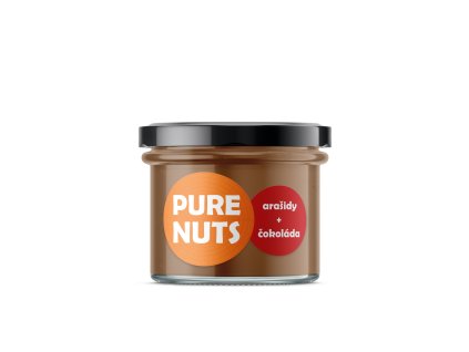 pure nuts rastlinna natierka Arasidy cokoláda 200 g
