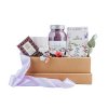 darcek pre zenu so sojovou svieckou remeselnou cokoladou elegantnou celenkou prirodnym mydlom savon mikrodrinkami waterdrop a solou do kupela 1