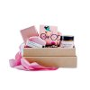 darcek pre zenu s powerbankou ponizkami fusakle prirodnym mydlom almara soap pink magnolia a zdravou sojovou svieckou flower lover giftology 1