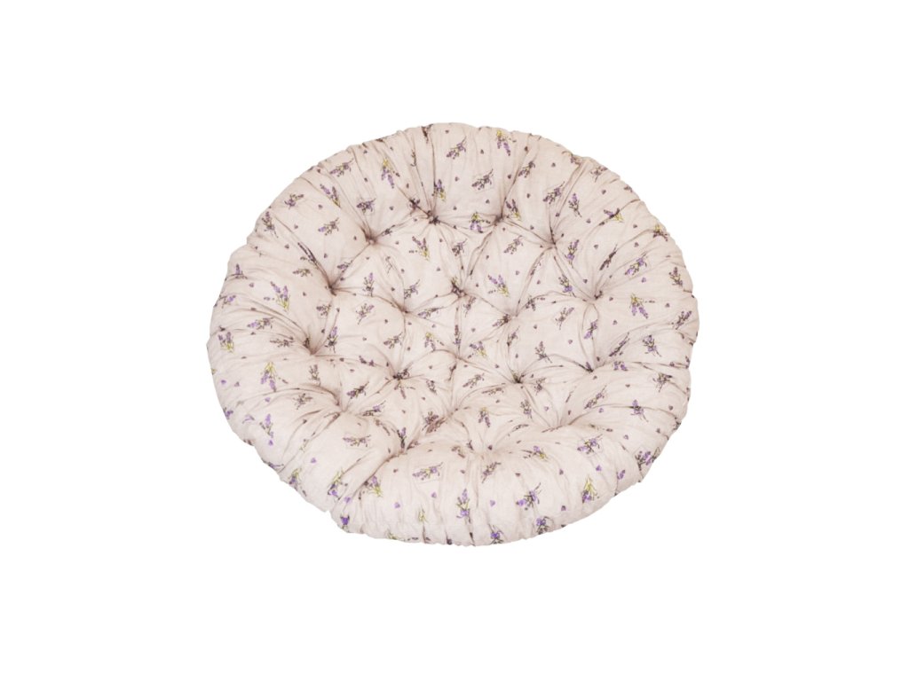 78213 1 polstr na kreslo papasan 110 cm levandule