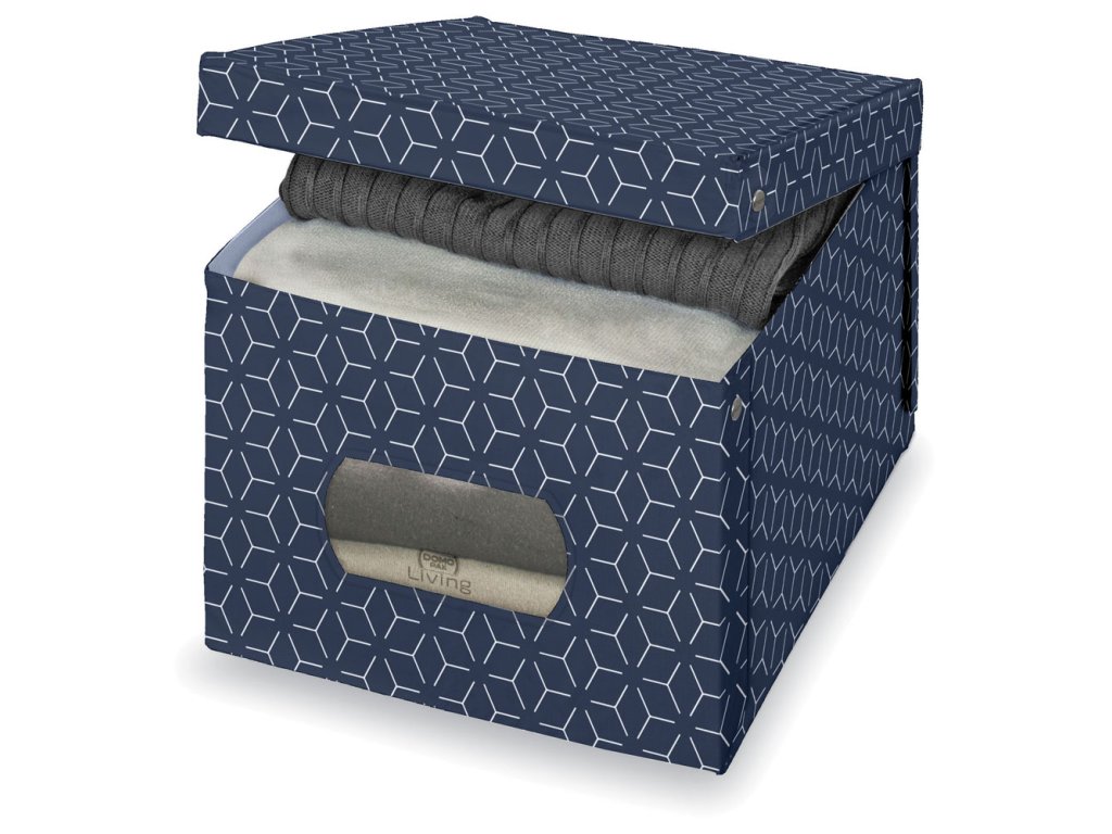 155390 ulozny box s vikem metrik tmave modry xl