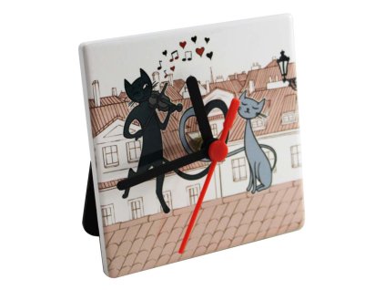 6135 hodiny ker 11 cm kocky ve meste