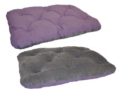129384 podlozka pod psa axin deluxe 80x60 cm fialova