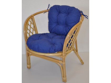 78093 polstr na kreslo bahama tmave modry melir