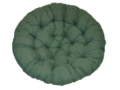 78279 polstr na kreslo papasan 115 cm tmave zeleny melir