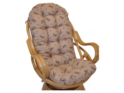 78330 polstr na kreslo swivel latka levandule