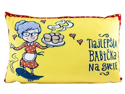 52487 polstar najlepsia babicka 40 x 25 cm