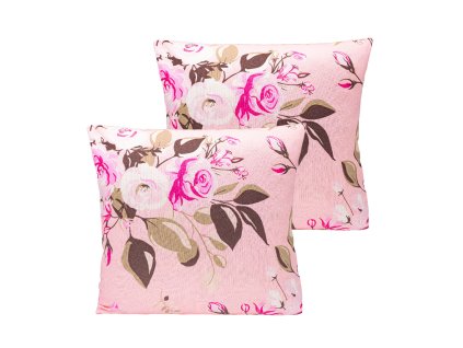 72491 1 home elements povlak na polstar 40x40 cm sada 2 ks ruzova ruze