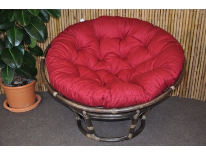 80430 ratanovy papasan 115 cm hnedy polst vinovy