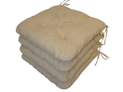 134224 sedak uni maxi barva bezovy melir set 4 kusy