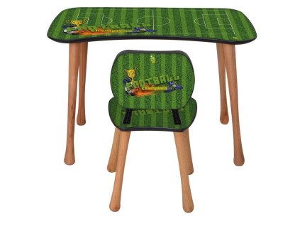 81804 home elements popcorn stolek detsky stredni s zidlickou fotbal