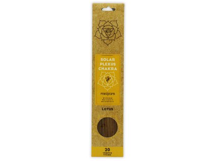 137431 arome balanced chakra vonne tycinky 20 ks solar plexus cakra