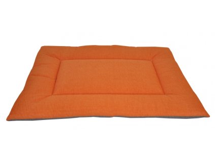 139507 podlozka pro pejska 80x60 oranzovy melir