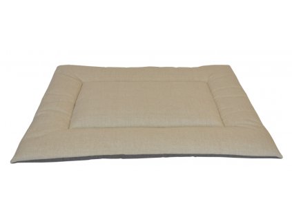 139498 podlozka pro pejska 80x60 svetle bezovy melir