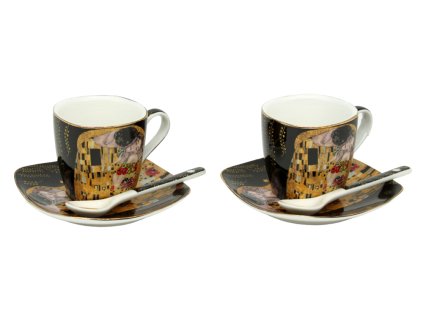 139842 home elements espresso sapo sada 2 x 90 ml klimt polibek cerny