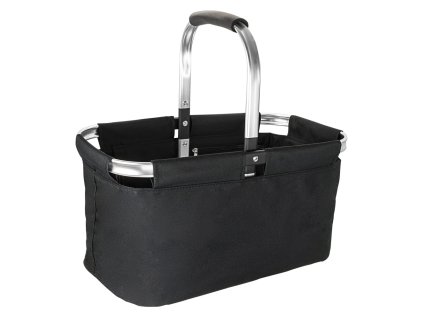 165671 nakupni skladaci kosik 46 x 28 x 23 cm cerny