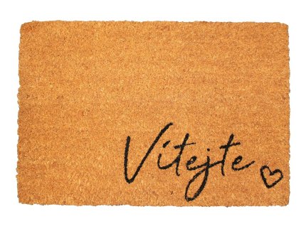 141828 home elements rohoz 40x60 cm vitejte srdce