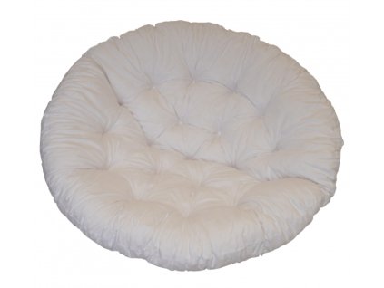 144101 polstr na kreslo papasan 100 cm bily