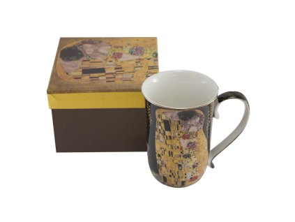 144140 home elements hrnek 400 ml klimt polibek tmavy