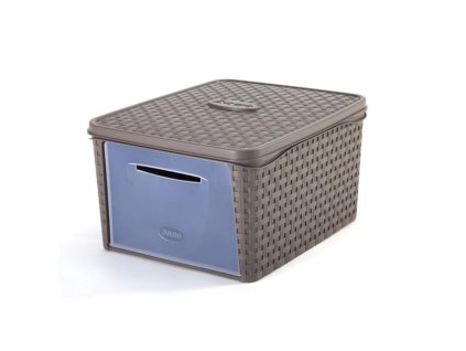 136294 bama viceucelovy modularni box infinity 20l hneda