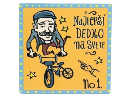 135238 gifty city podtacek 11 cm keramika najlepsi dedko sk
