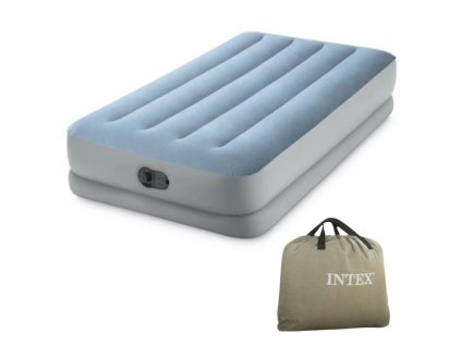 147110 intex nafukovaci postel pillow rest raised airbed s usb pumpou a taskou