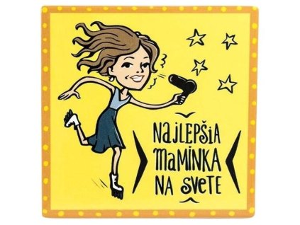 135241 gifty city podtacek 11 cm keramika najlepsia maminka sk