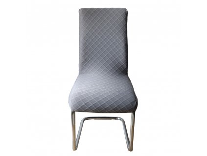 HOME ELEMENTS Potah na židli 45x45x55 cm (Barva šedá)
