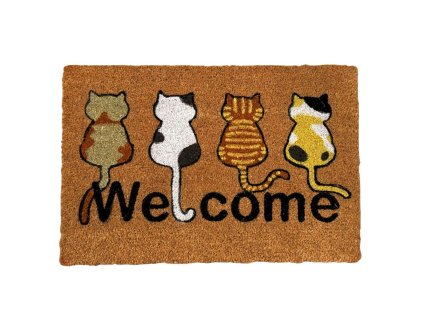 149533 home elements rohoz z kokosovych vlaken welcome kocky 40x60 cm