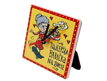 52448 gifty city hodiny 11 cm najlepsia babicka sk