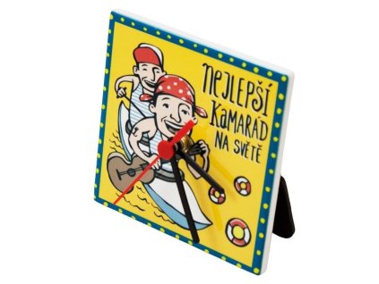 6622 gifty city hodiny 11 cm nejlepsi kamarad