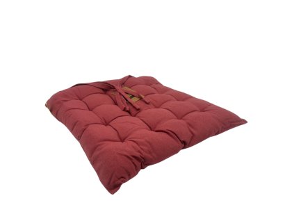 HOME ELEMENTS Podsedák z recyklované bavlny, 40 x 40 cm, set 4 ks,  brick, pratelný (Množství 4 ks)