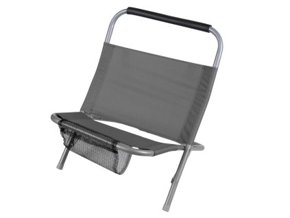 Sunnydays Křesílko plážové skládací DELANO, antracit (Množství 1 ks)