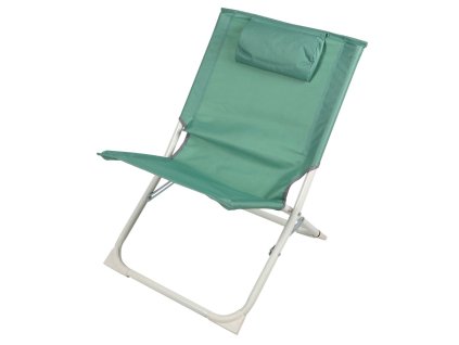 Sada 2ks stolička plážová, zelená (Množství 1 ks)