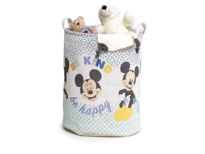155279 detsky textilni kos na hracky ovalny disney mickey mouse