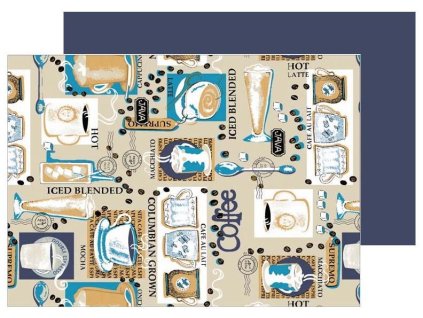 Prostírání Coffee (Množství 6 ks)