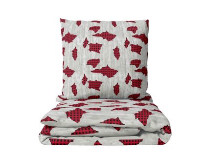 156615 home elements povleceni mikroflanel 140 200 70 90 tisk zaplaty