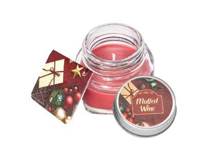 ARÔME Svíčka s přáním 28g 6ks, Mulled wine (Množství 12 ks)