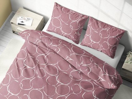 156966 povleceni flanelove ruby bubbles