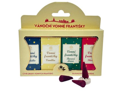 158381 vanocni vonne frantisky se stojankem mix vuni
