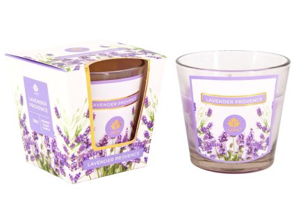 ARÔME Svíčka 120 g, ve skle 4ks, Lavender Provence (Množství 12 ks)