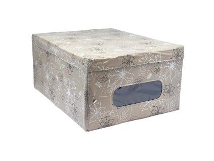 159668 box ulozny s vikem prirodni kvetiny