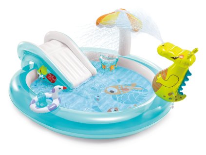 138619 intex hraci centrum s krokodylem 201 x 170 x 84 cm